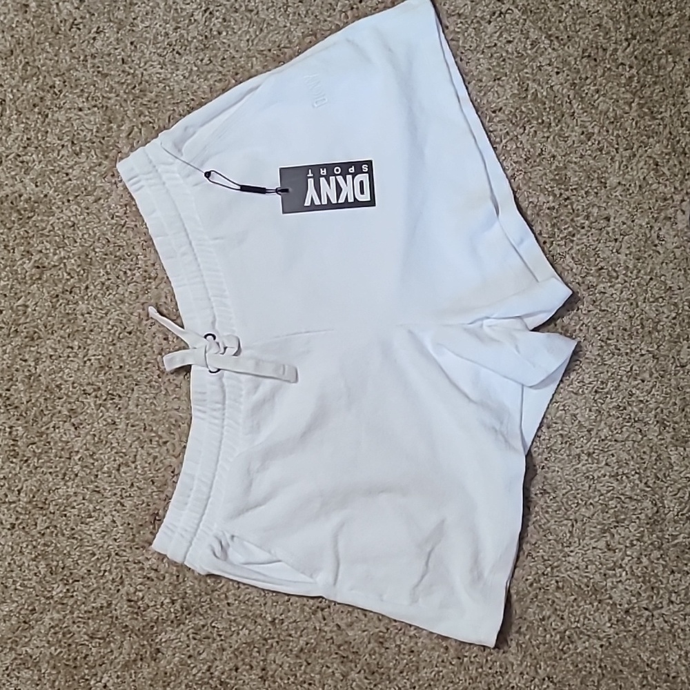 NWT DKNY Sport White Shorts Size XL